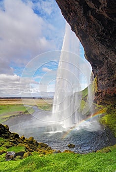 Iceland waterfall - Seljalandsfoss