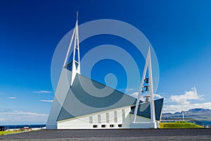 Icelandic church.