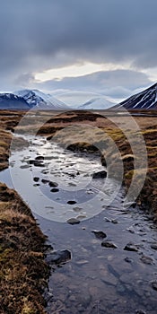 Icelandic Creek: A Serene Landscape Captured With Panasonic Lumix S Pro 50mm F14