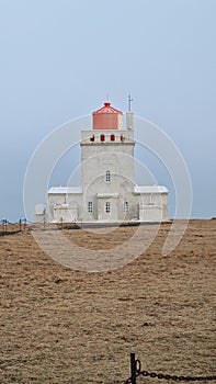 Icelandic Dyrholaey historical tower