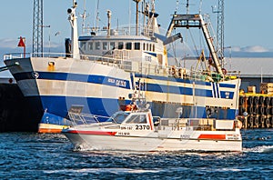 Icelandic fishing boats