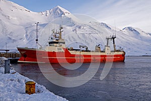 Icelandic fishing trawler