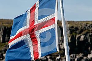 Icelandic flag