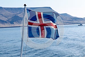 Icelandic flag