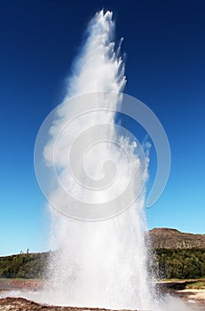Icelandic geyser photo