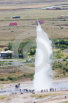 Icelandic geyser Strokkur