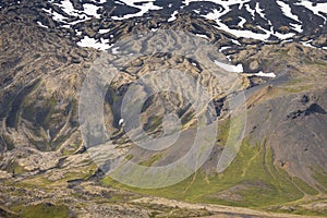 Icelandic landscape at Snaefellsnes peninsula photo
