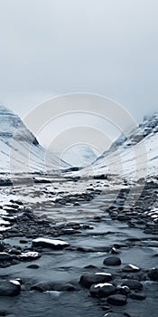 Icelandic Landscapes In Winter: A Stunning Collection Of Matte Paintings