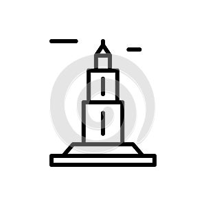 Icelandic, lighthouse icon. Simple line, outline vector elements of pharos icons for ui and ux, website or mobile application