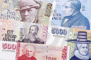 Icelandic money, a background