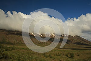 Icelandic mountains photo