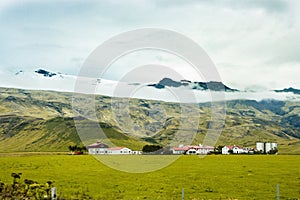 Icelandic Ringroad Tour with Beautiful Green Landscape Natural