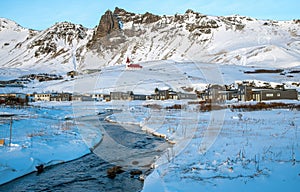 Icelandic town of Vic