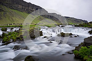 Icelandic waterfall