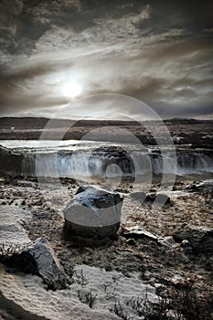 Icelandic waterwall