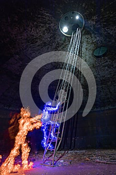 Iceman and BurningMan