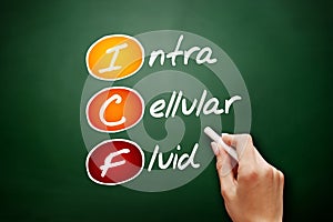 ICF - intracellular fluid, acronym concept