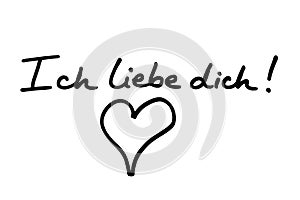 Ich liebe dich