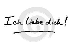 Ich liebe dich