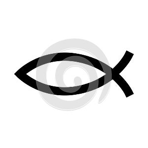 Ichthus fish christian symbol