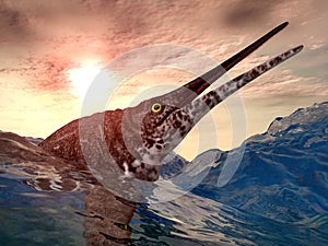 Ichthyosaur Shonisaurus