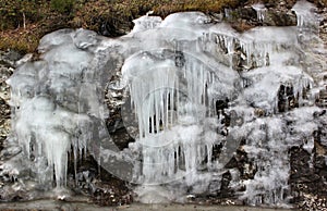 Icicle wall
