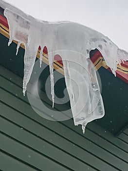 Icicles in breck