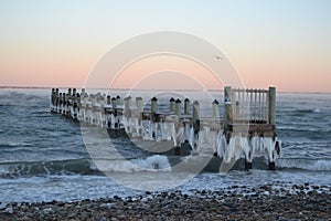 Icicles on Dock