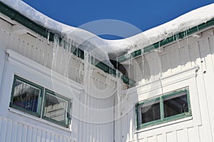 Icicles in Gammelstad Church Town