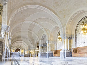 ICJ Main Hall of the Peace Palace, The Hague photo