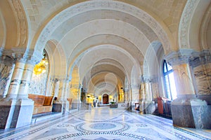 ICJ Main Hall of the Peace Palace, The Hague photo