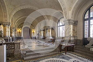 ICJ Main Hall of the Peace Palace, The Hague photo