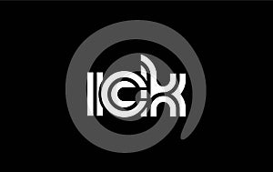 ICK Creative Unique Modern Letter Logo Design