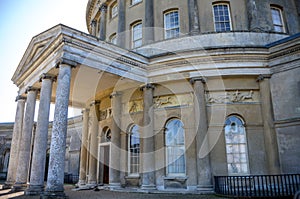 Ickworth castle on sunny summer or spring day