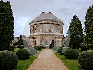 Ickworth House Rotunda and garden