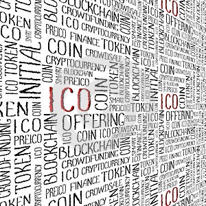 ICO concept words pattern