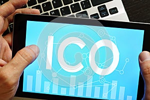 ICO Initial Coin Offering.