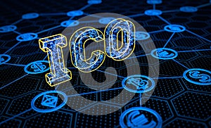 ICO Initial Coin Offering Concept