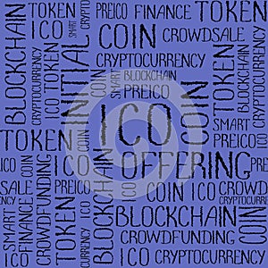 ICO Initial coin offering pattern