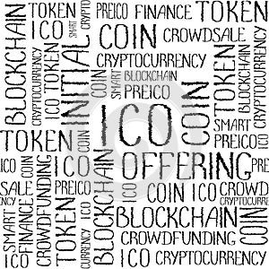 ICO Initial coin offering pattern