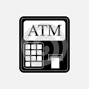 Icon ATM withdrawals from cards, financial capacity