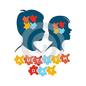 Icon of autism day