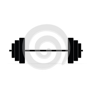 Icon barbell. Raster #1 #1