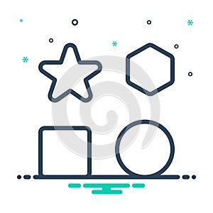 Mix icon for Basically, mathematically and type