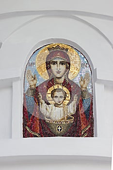 Icon of the blessed Virgin. Sochi