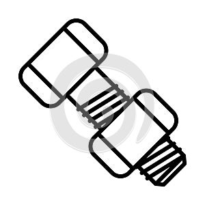 Icon Of Bolt And Nut