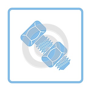 Icon of bolt and nut