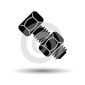 Icon of bolt and nut