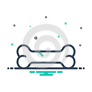 mix icon for Bone, osteoblast and osteoblastic