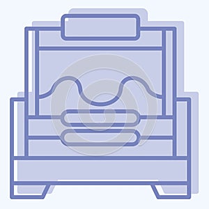 Icon Brood. related to Apiary symbol. two tone style. simple design editable. simple illustration photo